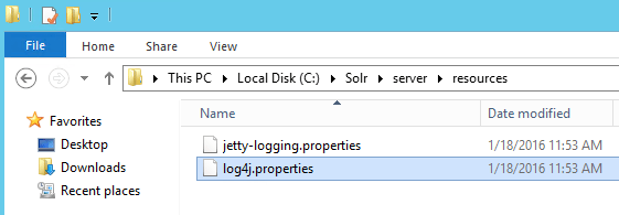 log4j.properties